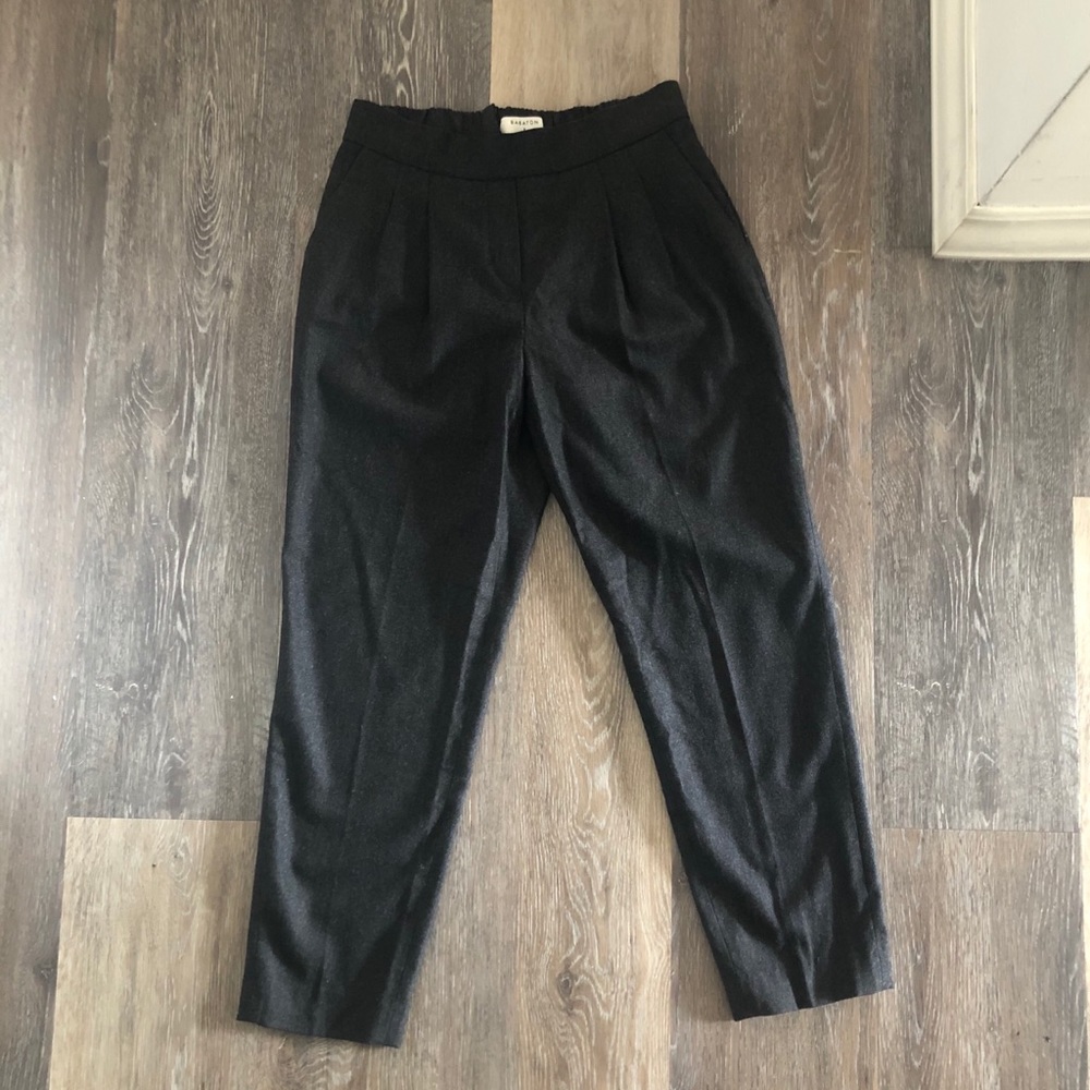 Aritzia Babaton Cohen Wool Cashmere Pant Size 2 - Picture 7 of 8